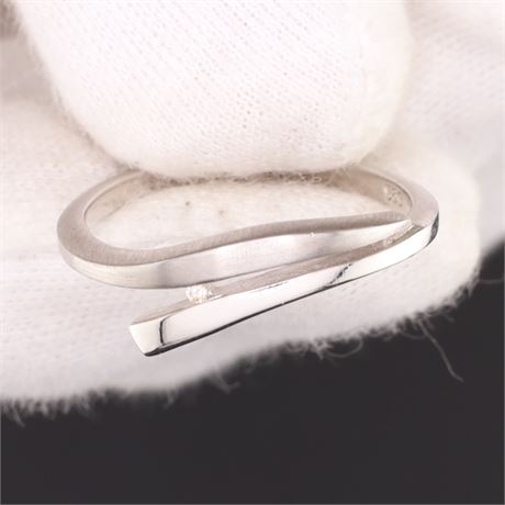 Ring Zirkonia / W58 / SI925 / Ex-VK: 72,- € / 968-JWG