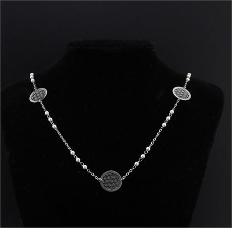 Collier Zirkonia Lebens Perle / SI925 / Ex-VK: 109,- € / 5364-JWG