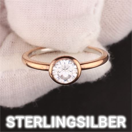 Ring Zirkonia / W56 / SI925 / Ex-VK: 69,- € / 3896-JWG