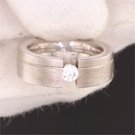 Ring Zirkonia / W52 / SI925 / Ex-VK: 65,- € / 1041-JWG