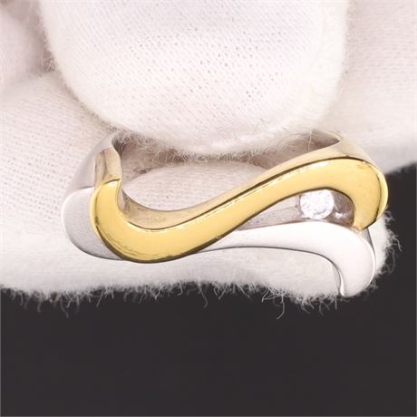 Ring Zirkonia / W52 / SI925 / Ex-VK: 70,- € / 563-JWG