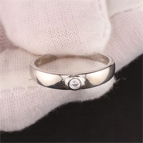 Ring Zirkonia / W52 / SI925 / Ex-VK: 49,- € / 3876-JWG