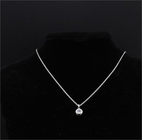 Collier Zirkonia 40-45cm / SI925 / Ex-VK: 49,- € / 3845-JWG