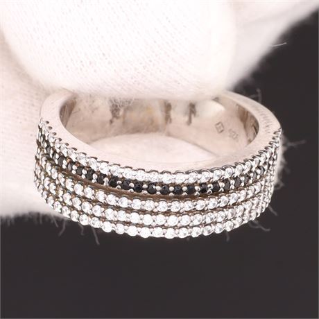 Ring Zirkonia  / W52 / SI925 / Ex-VK: 79,- € / 1217-JWG