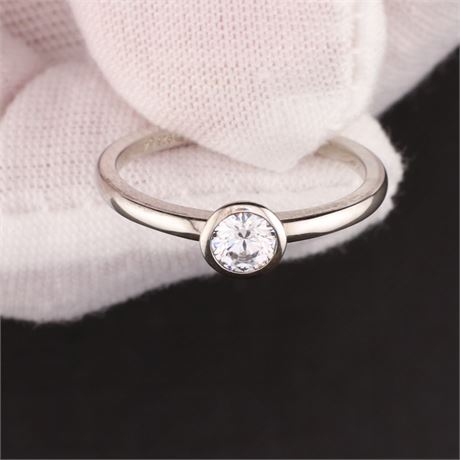 Ring Zirkonia / W54 / SI925 / Ex-VK: 45,- € / 5295-JWG