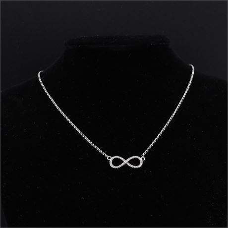 Collier Zirkonia 40-45cm / SI925 / Ex-VK: 89,- € / 5259-JWG