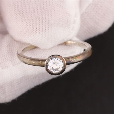 Ring Zirkonia / W56 / SI925 / Ex-VK: 45,- € / 5298-JWG