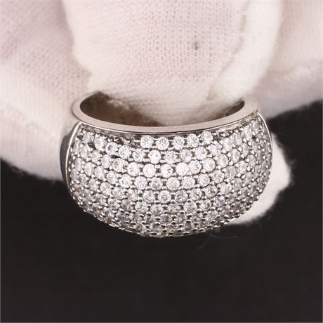 Ring Zirkonia / W52 / SI925 / Ex-VK: 118,- € / 5068-JWG