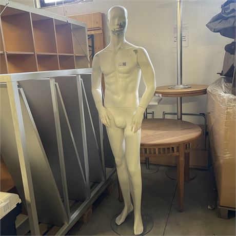 Schaufensterpuppe mit Standuß Glas - ID: 32-LSV