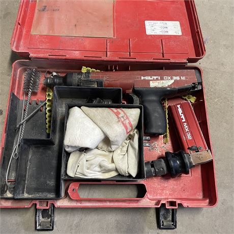 Hilti DX 36M Bolzenschussgerät + MX 32 Magazin - ID: 49-LSV
