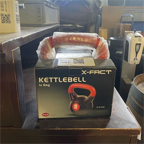 Kettlebell 6kg NEU - ID: 75-LSV