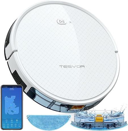 Tesvor X500 Pro Saugroboter mit Wischfunktion NEU | OVP  - ID: 515-LSV
