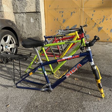 Posten Fahrrad Rahmen 7 Stück - ID: 72-KP