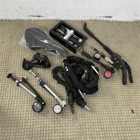 Diverses Fahrradzubehör, Dämpferpumpen - ID: 35-KP