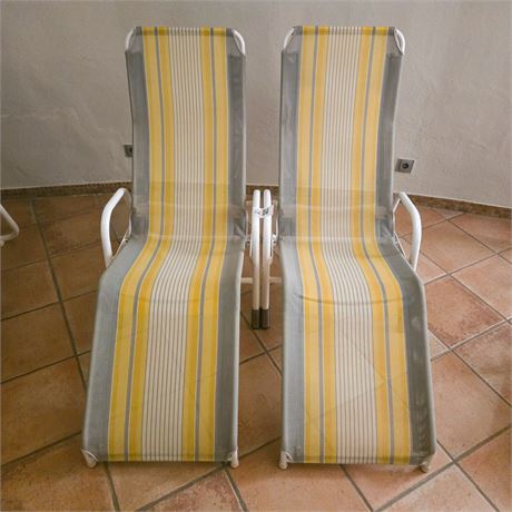 2er Set Liegestuhl - ID: 125-WF