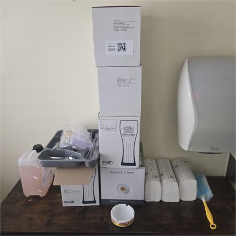 Posten Gläser / Besteck / Geschirr - ID: 23-WF