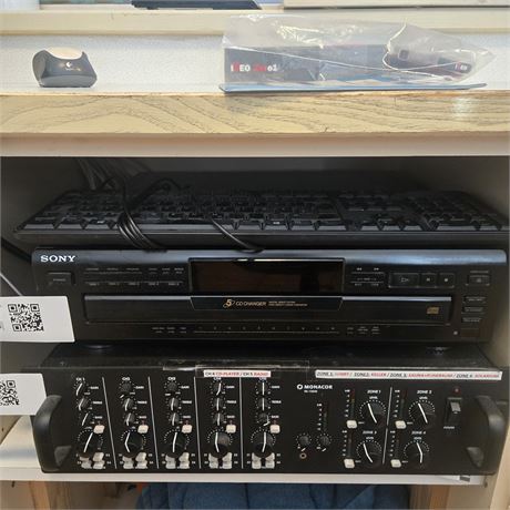 Sony CD Player CDP-CE405 5-Fach CD Wechsler - ID: 10-WF