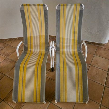 2er Set Liegestuhl - ID: 127-WF