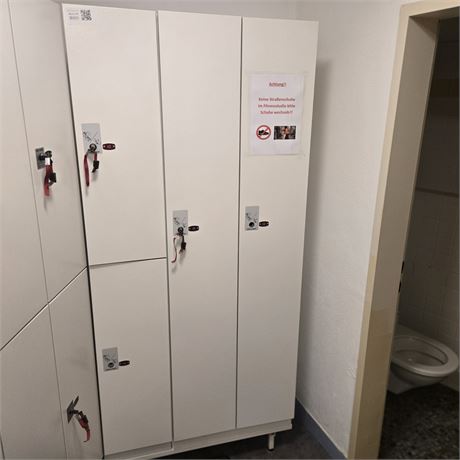 4er Spintanlage mit Schlüssel & Münzeinwurf - ID: 161-WF