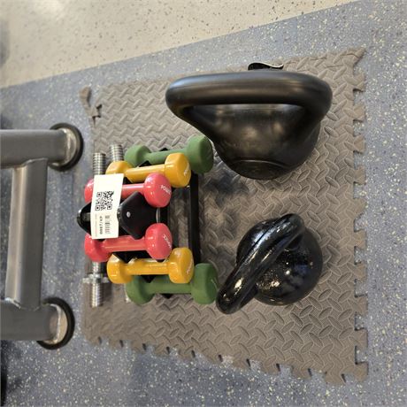 Kettlebell / Kurzhantel Set - ID: 87-WF