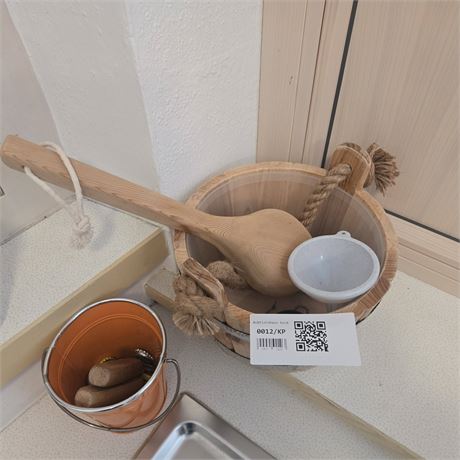 Saunazubehör Set - ID: 12-WF