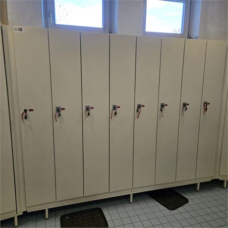 8er Spintanlage mit Schlüssel & Münzeinwurf - ID: 50-WF