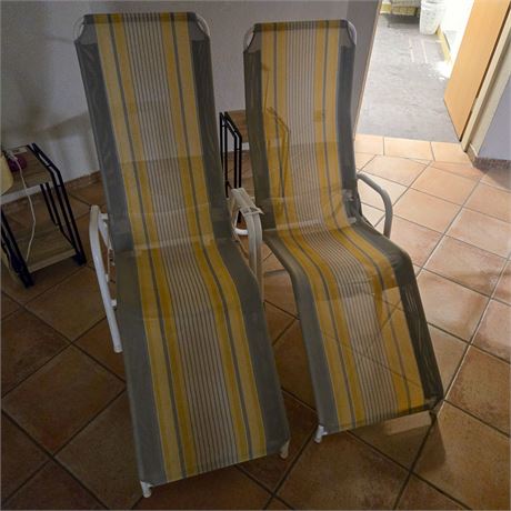 2er Set Liegestuhl - ID: 129-WF