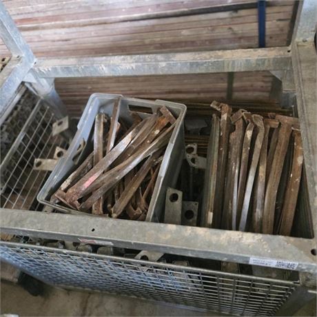 Posten Fundamtabschaler verstellbar mit Erdnägel - ID: 179-VH