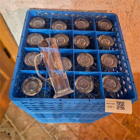 Posten Gläser inkl. Körbe - ID: 38-BGP