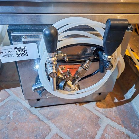 Bierzapfanlage / Bierdurchlaufkühler - ID: 75-BGP