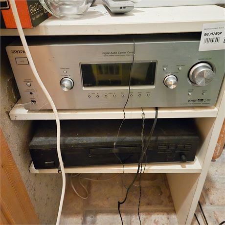 Sony Receiver STR-DG300 + Denon CD-Player inkl. 3 Lautsprecher - ID: 39-BGP