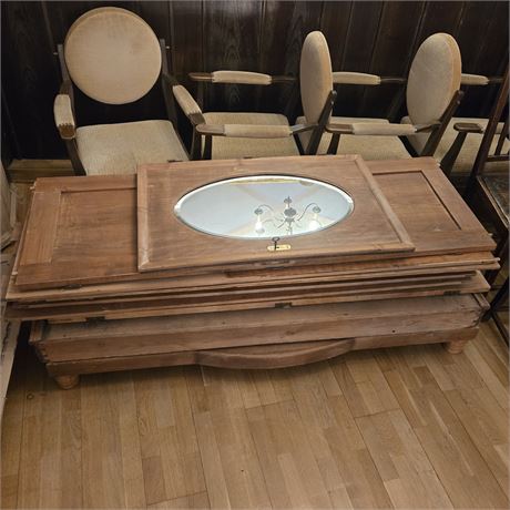 Wunderschöner Kasten 3 Teilig mit Schubladen und Spiegel - ID: 3-SHL