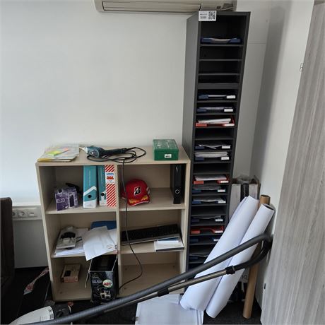 2 Regale / Büroschränke - ID: 14-STM