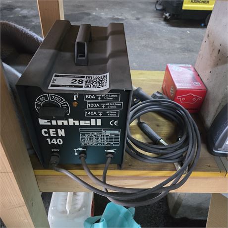 Einhell CEN 140 Elektroden Schweißgerät - ID: 28-PSE