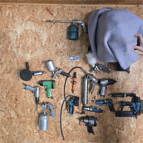 Druckluftwerkzeug-Set - ID: 32-PSE