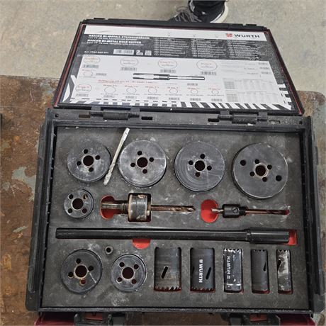 Würth HSSC08 Bi-Metall Zylindersägen Set - ID: 87-RUR