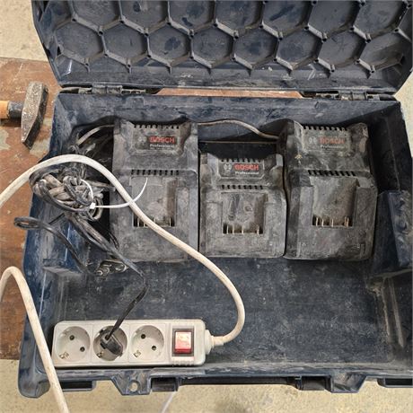 Bosch Professional Ladegeräte-Koffer mit GAL 18V-40 und GAL 18V-20 - ID: 76-RUR