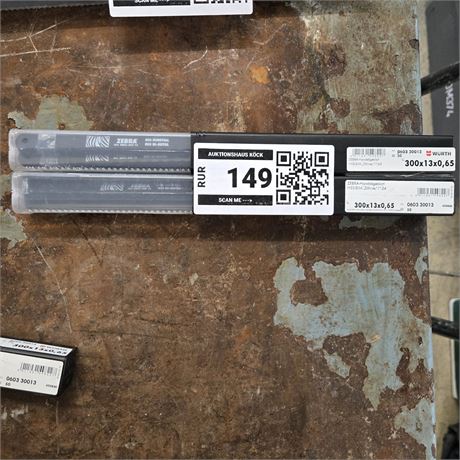 Würth Zebra Handsägeblätter 300x13x0,65 mm - ID: 149-RUR