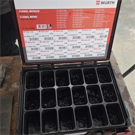 Würth O-Ringe Sortiment - ID: 88-RUR