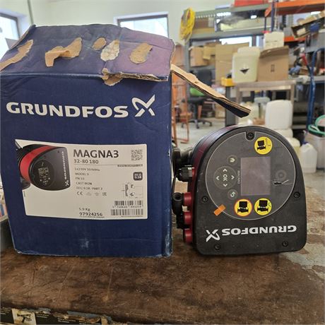 Grundfos Magna3 32-80 180 Pumpe - ID: 118-RUR