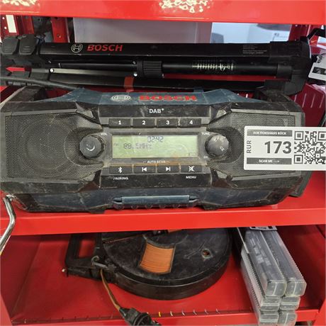 Bosch GPB 18V-2 SC Baustellenradio - ID: 173-RUR