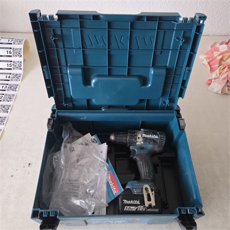 Makita DDF484 Akkuschrauber - ID: 9-CGW