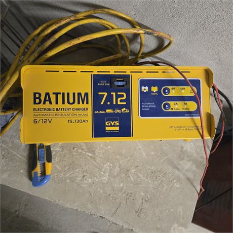 GYS Batium 7.12 Batterieladegerät - ID: 157-CGW