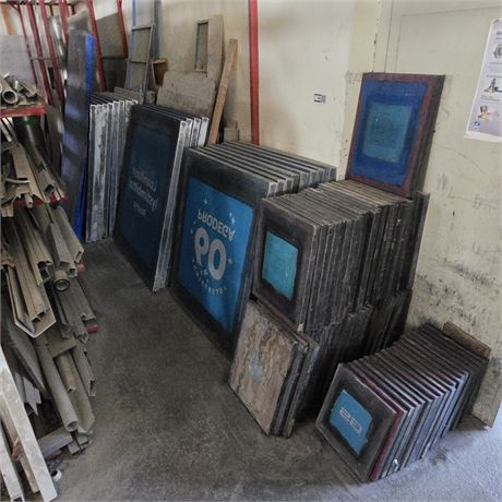 Großer Posten Siebdrucksiebe - ID: 81-CGW