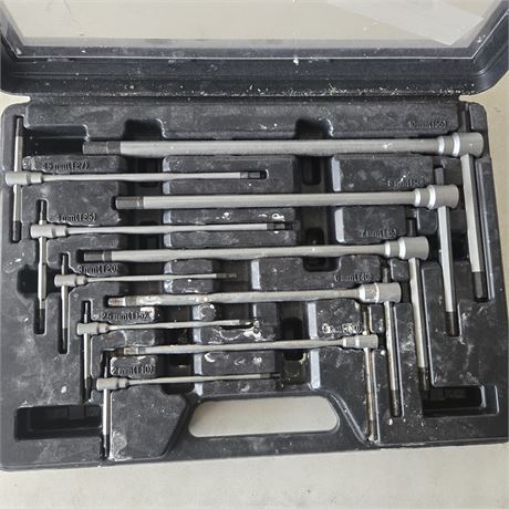 Spiral Dreifach-Inbus-T-Griff-Schlüsselsatz - ID: 12-CGW