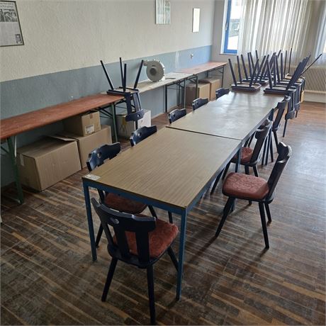 Stühle und Tische Set - ID: 143-CGW