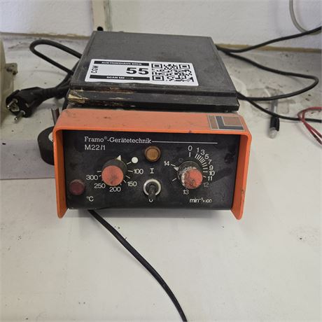 Framo M22/1 Magnetrührer mit Heizung - ID: 55-CGW