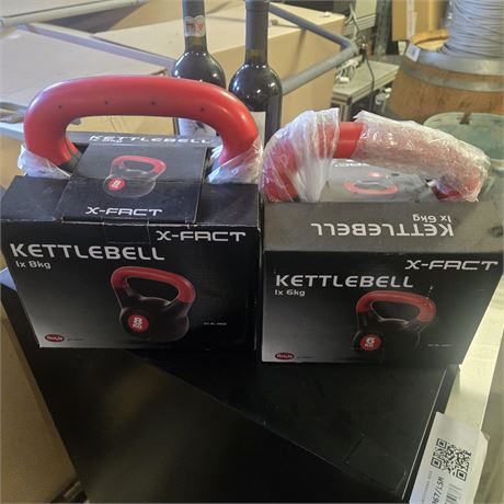 Kettlebell-Set 8 kg + 6 kg - ID: 84-LUP