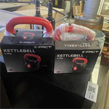 Kettlebellset 6 kg + 8 kg - ID: 80-LUP