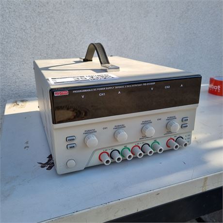 RS Pro RS D3305P Programmable DC Power Supply - ID: 35-LUP